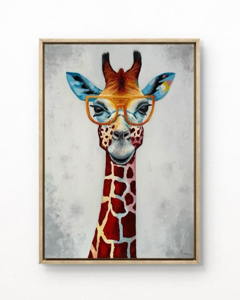 Giraffe in Glasses